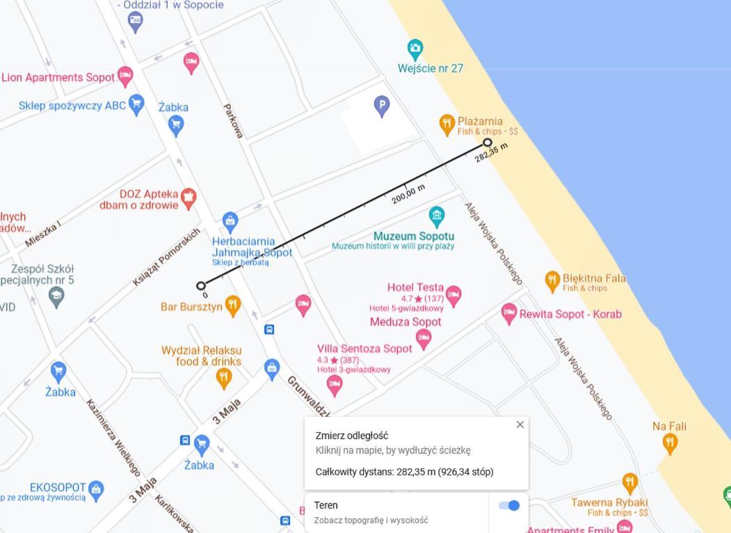 Apartament Bursztynowy Nowy Sopot Dış mekan fotoğraf